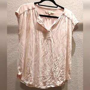 LOFT Soft Blush Blouse